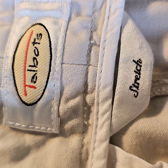 Talbots Cream Chinos for Effortless Style. Womens Size 10. - Picture 4 of 6